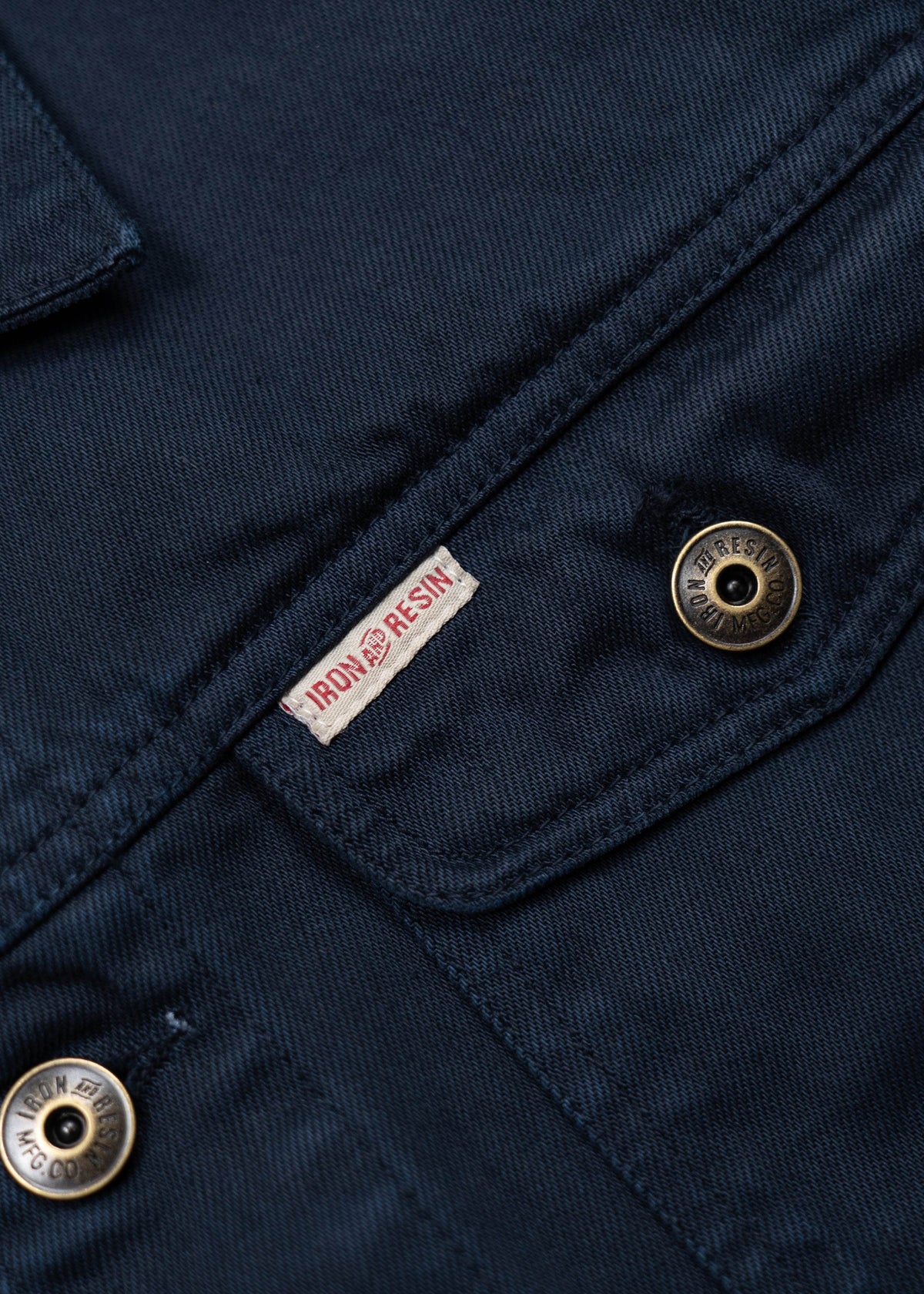 Bull Denim Sand Jacket - Iron & Resin