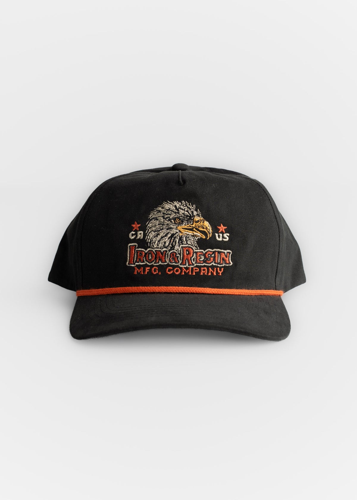 Men’s sanded cotton twill hat with custom embroidery and adjustable strap, soft brushed finish cap with durable construction
