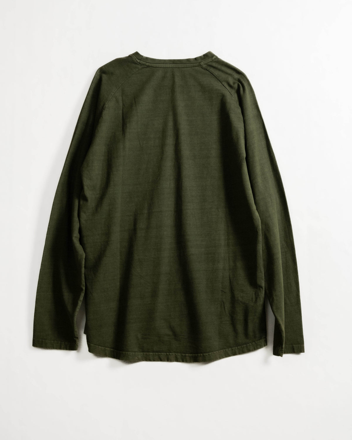 Faded Pocket Raglan - Iron & Resin