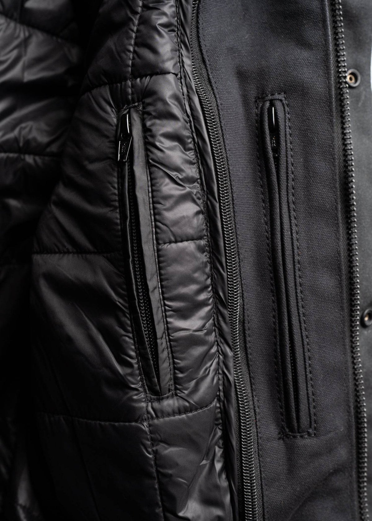 INR X VAHNA Armored Cruiser Jacket - Iron & Resin