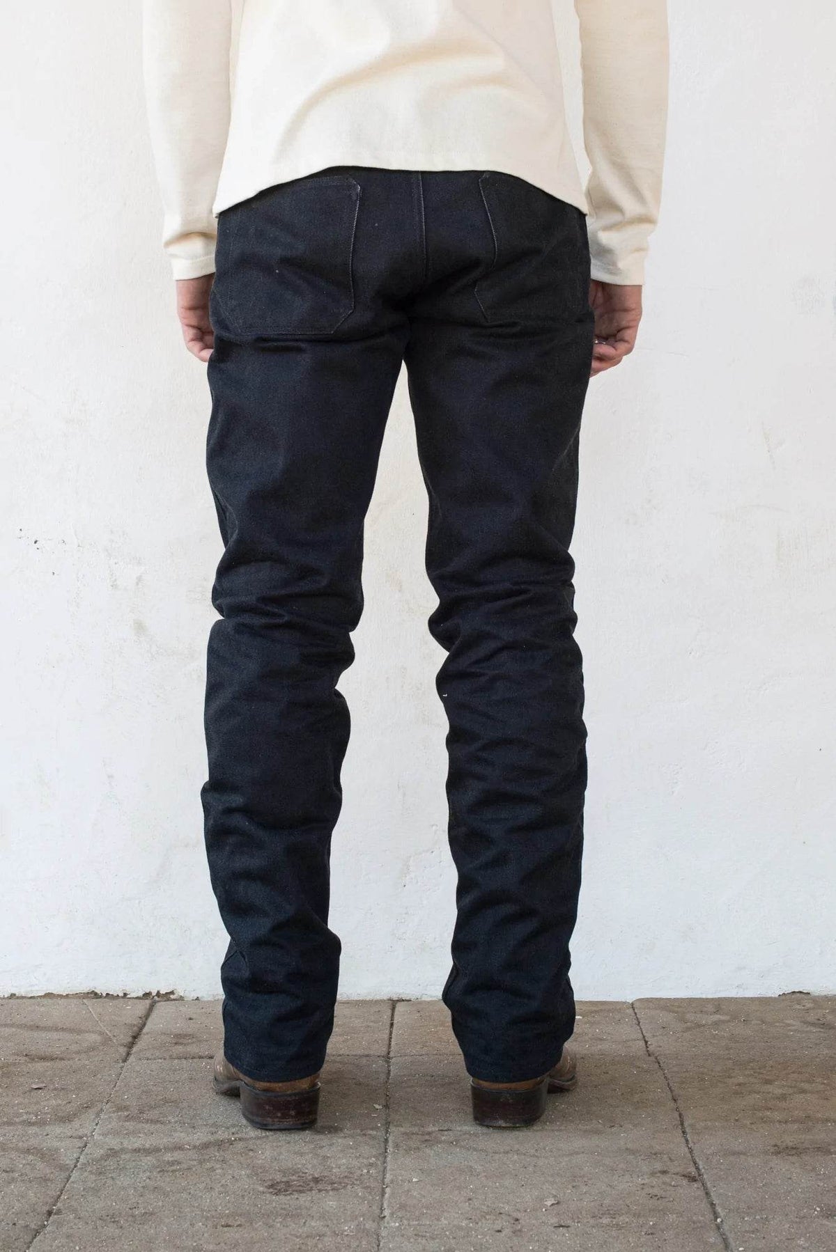 Freenote Wilkes Western Cut 15 oz. Blue Brown - Iron & Resin