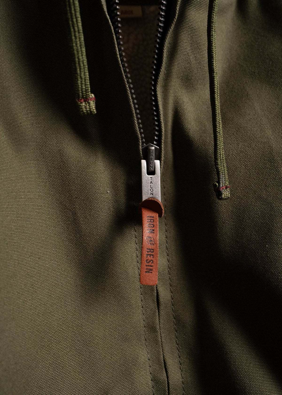 Canvas Bunker Hoodie - Iron & Resin