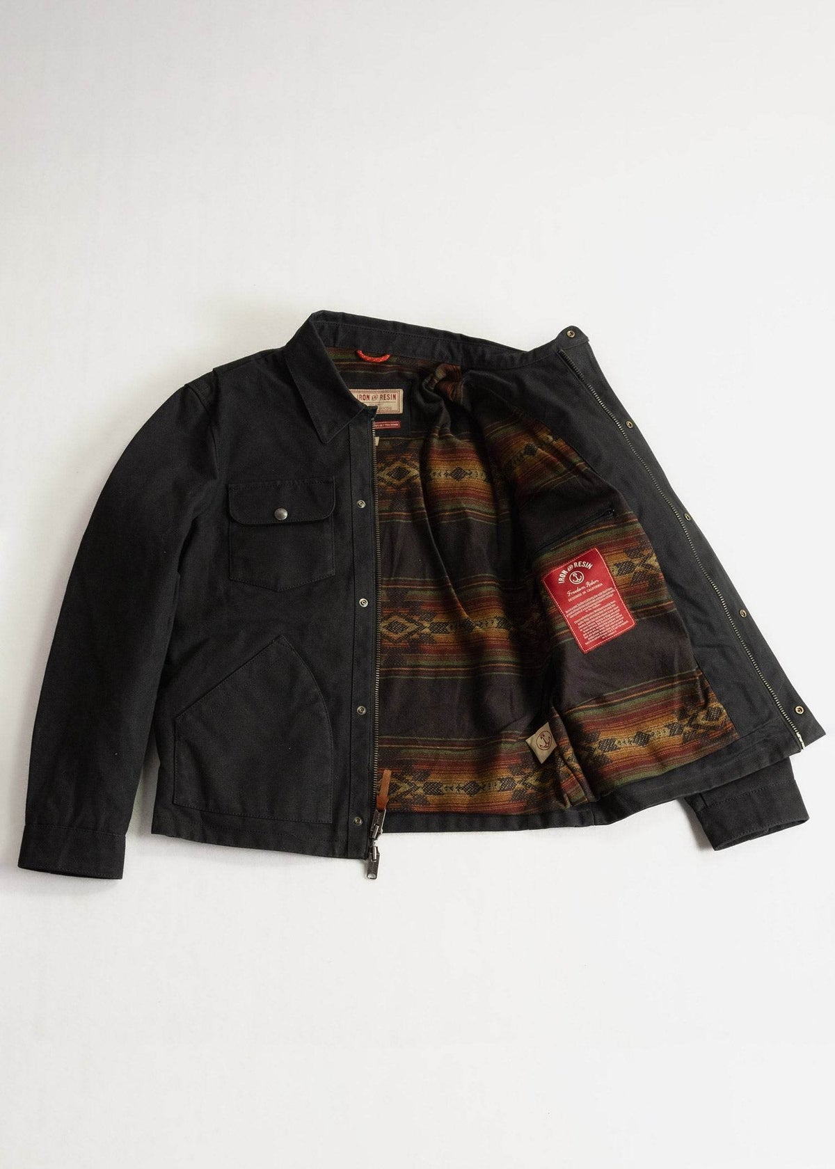 Cruiser Jacket - Shelter Series Waxed Canvas - Iron & Resin