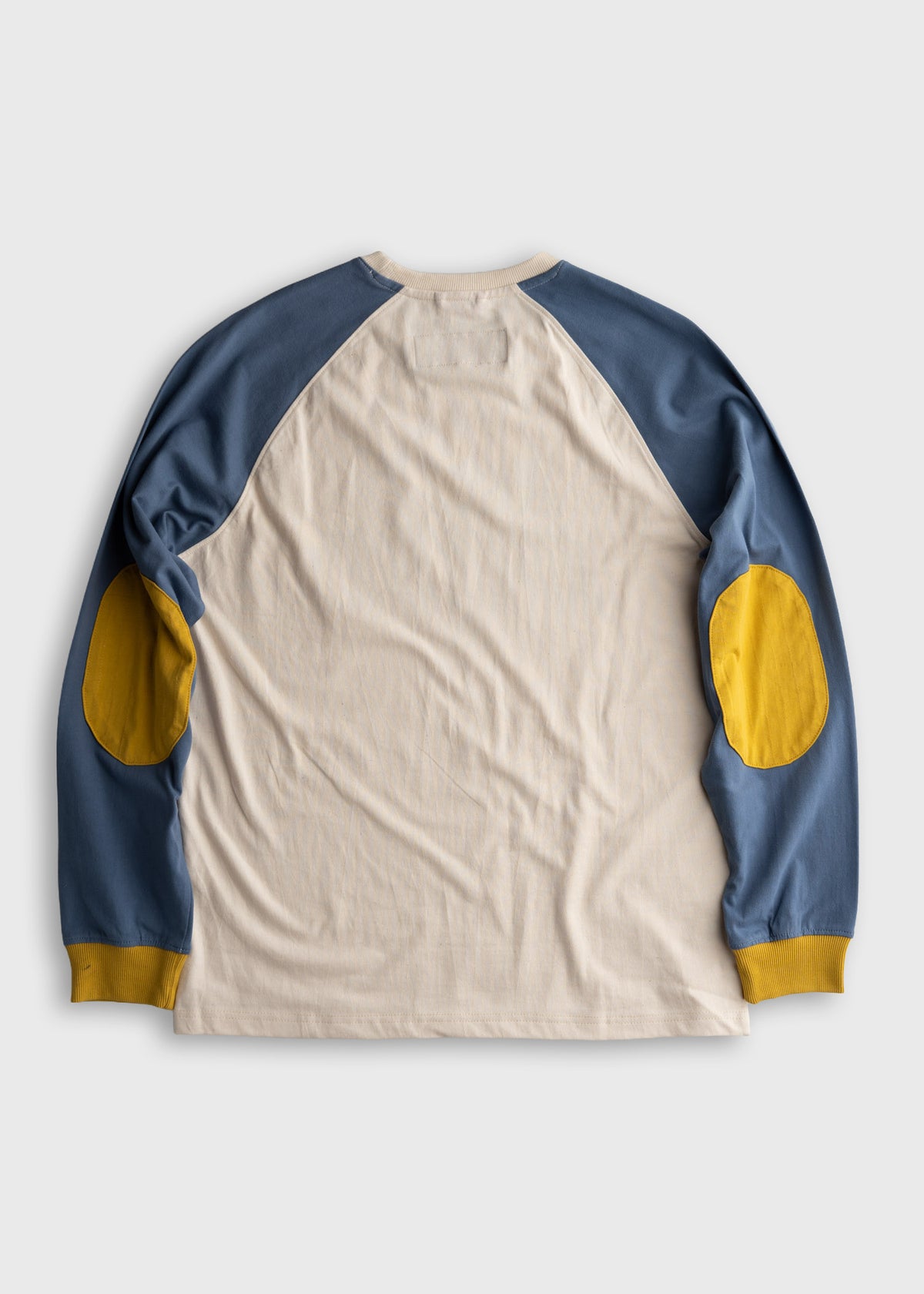 Men’s 7 oz organic cotton long sleeve t shirt with custom chest graphic print, lightweight soft tee with classic everyday fit