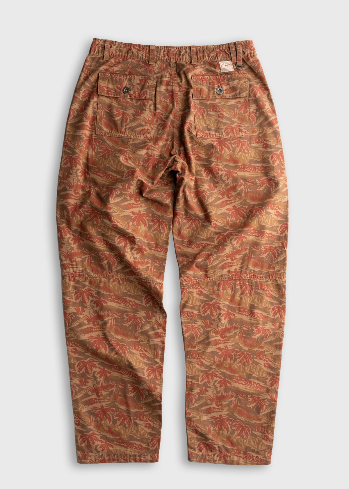 Men’s California Camo Prescott twill fatigue pants with patch pockets and relaxed fit, durable cotton workwear trousers with classic military inspired silhouette