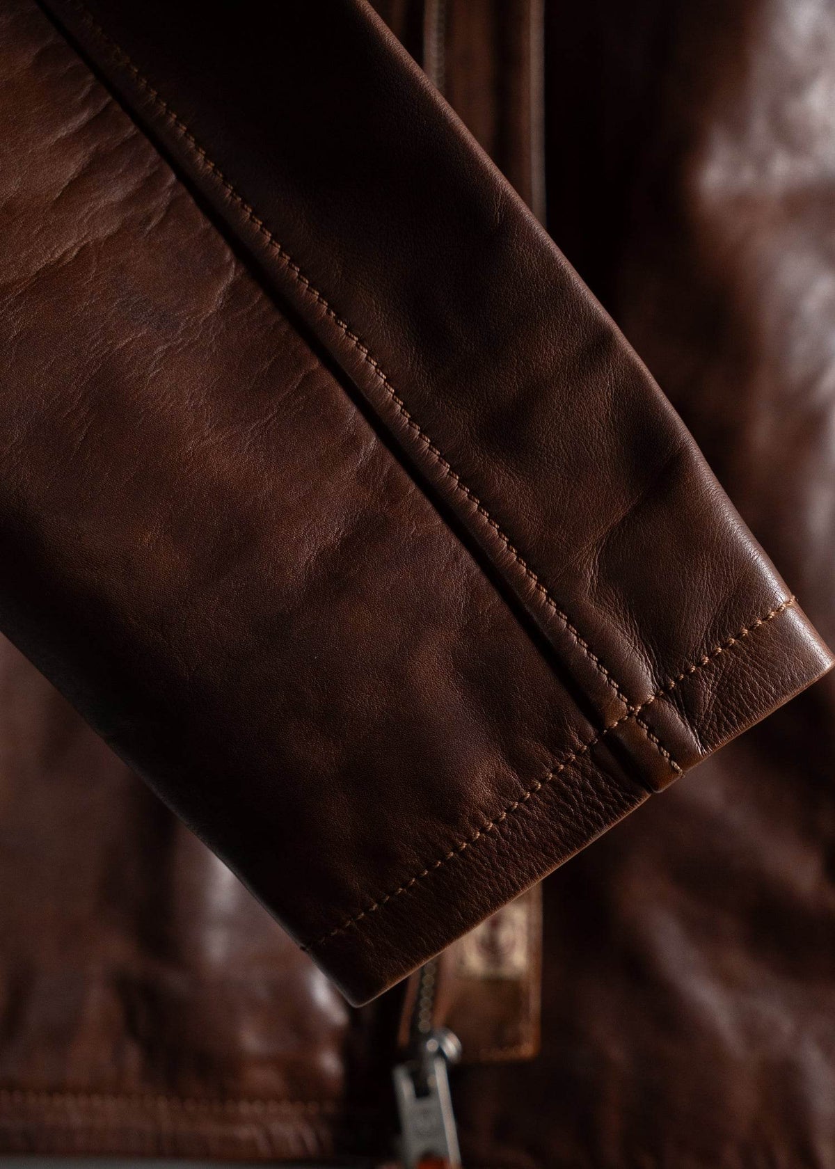 Gambler Horse Leather Jacket - Iron & Resin