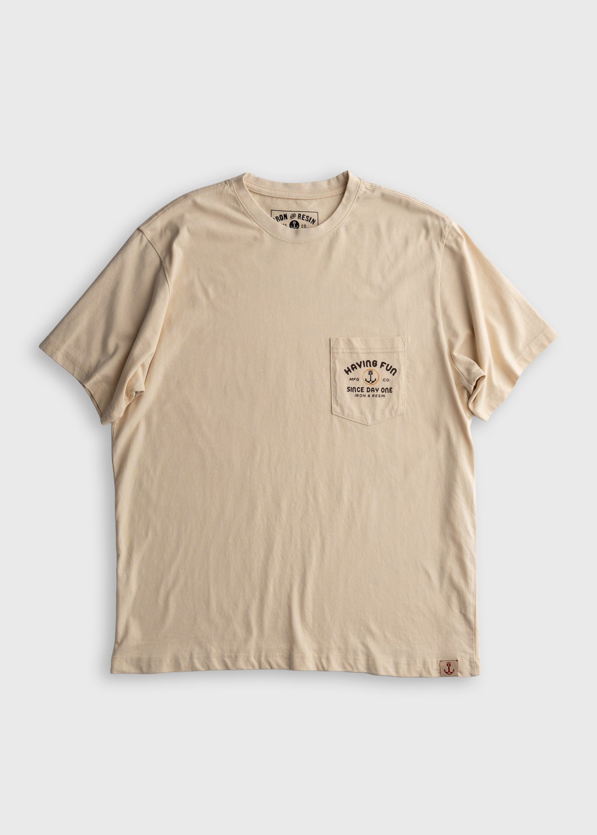 Men’s organic cotton t-shirt with custom graphic print and soft feel, lightweight everyday tee with classic style