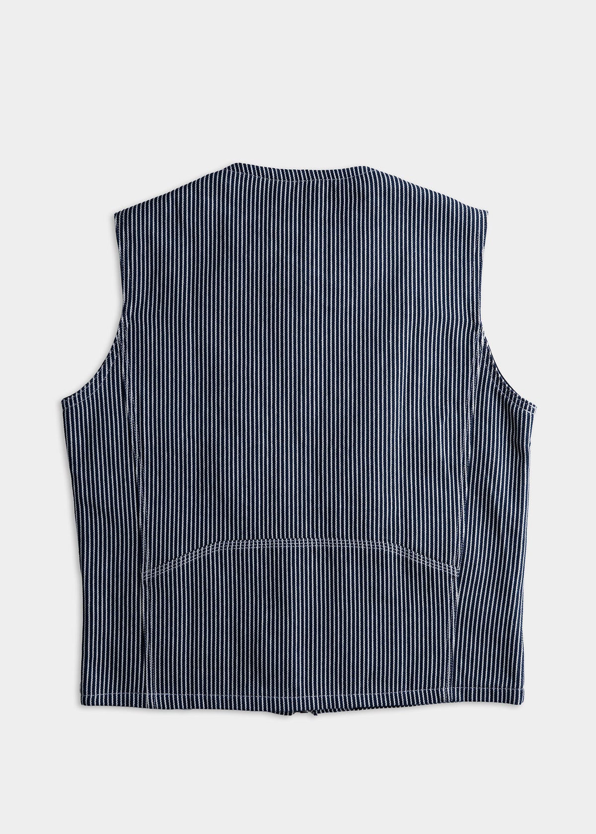 Highland Vest - Hickory Stripe