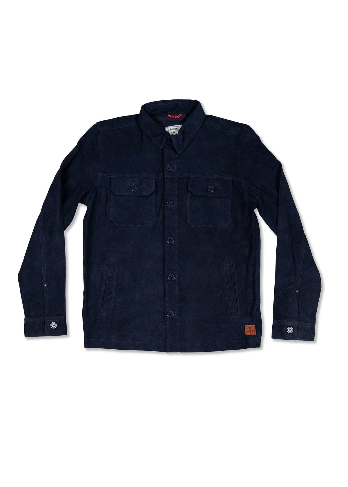 Goat Suede Lassen Shirt - Iron & Resin