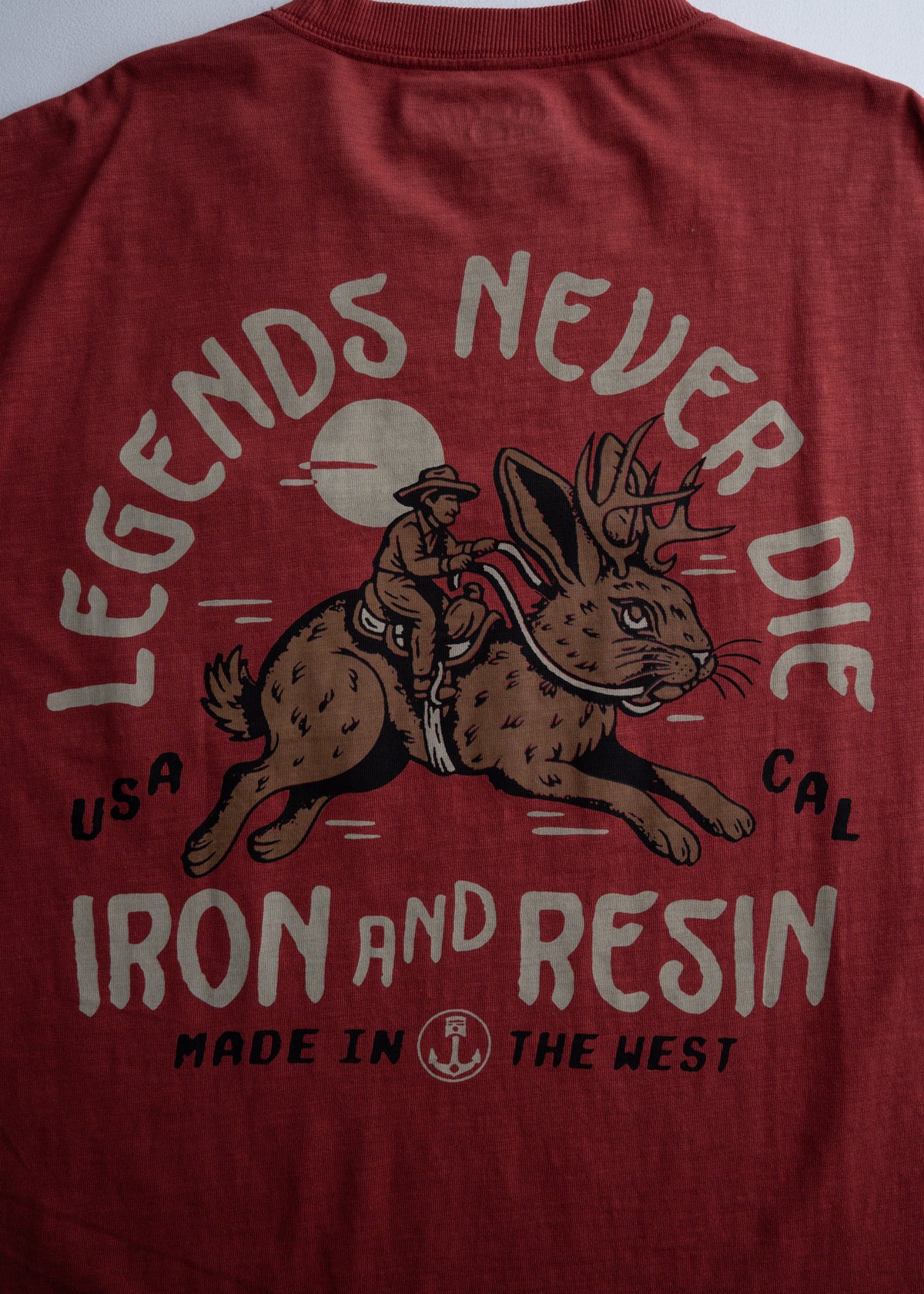 Legends Never Die Pocket Tee