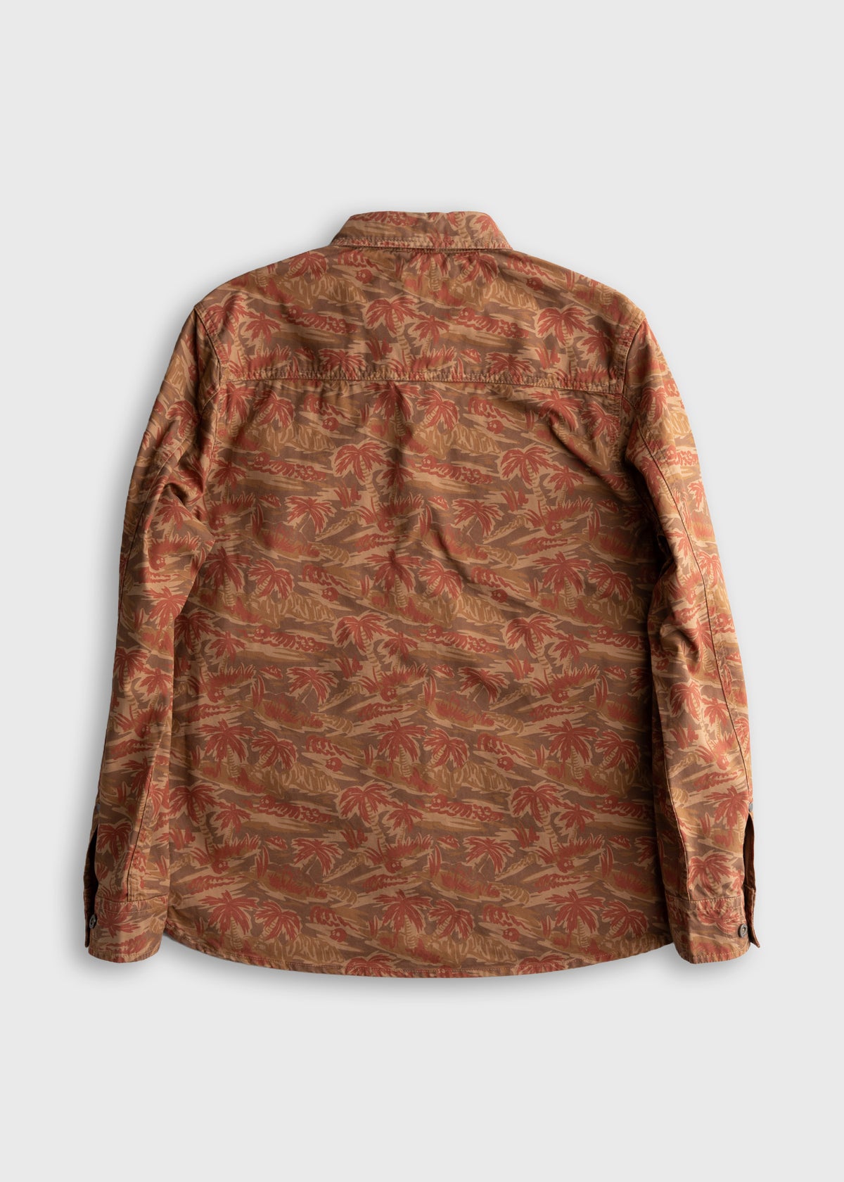 Men’s California Camo Prescott twill button up shirt with metal buttons and dual chest pockets, durable cotton long sleeve workwear shirt with classic everyday fit and locker loop detail