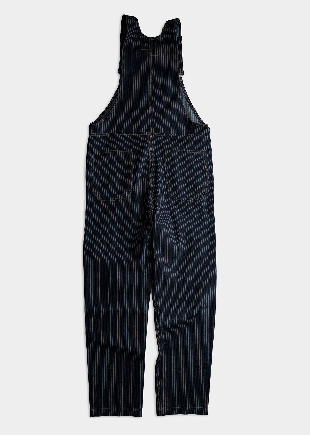 Tatham Striped Denim Overalls
