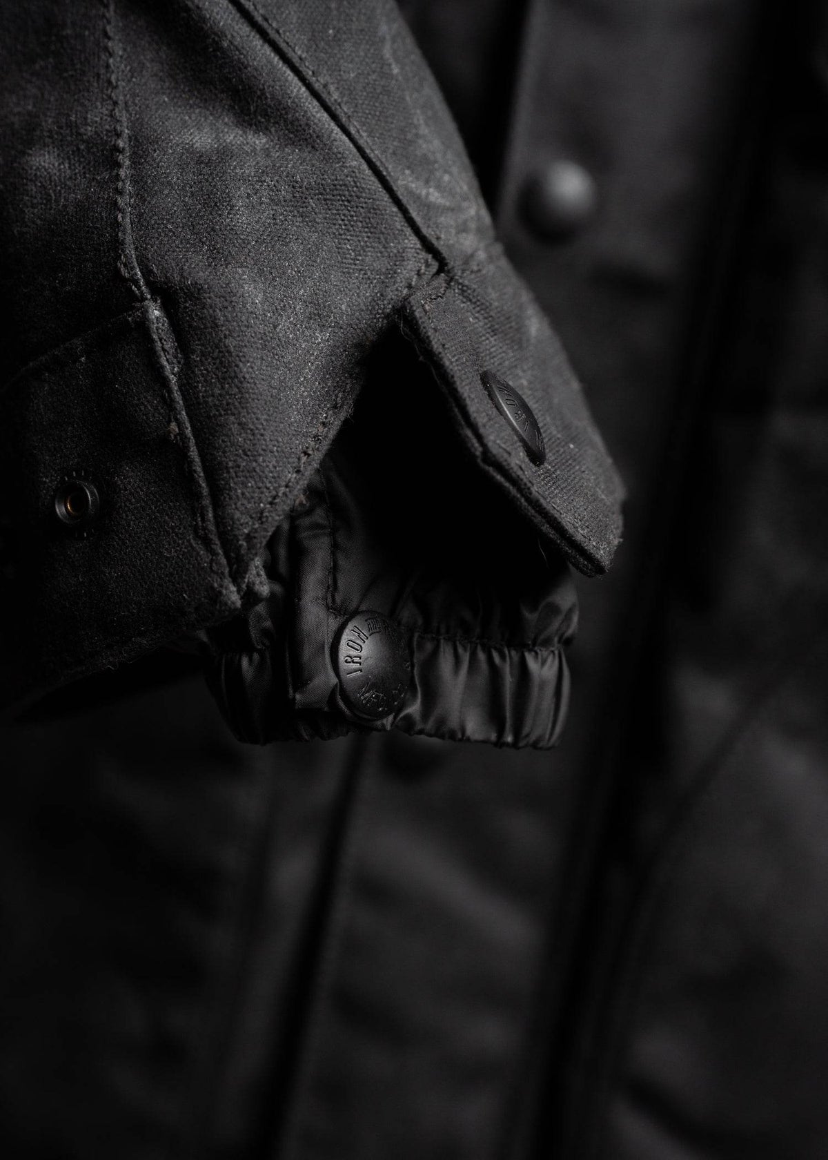INR X VAHNA Armored Cruiser Jacket - Iron & Resin