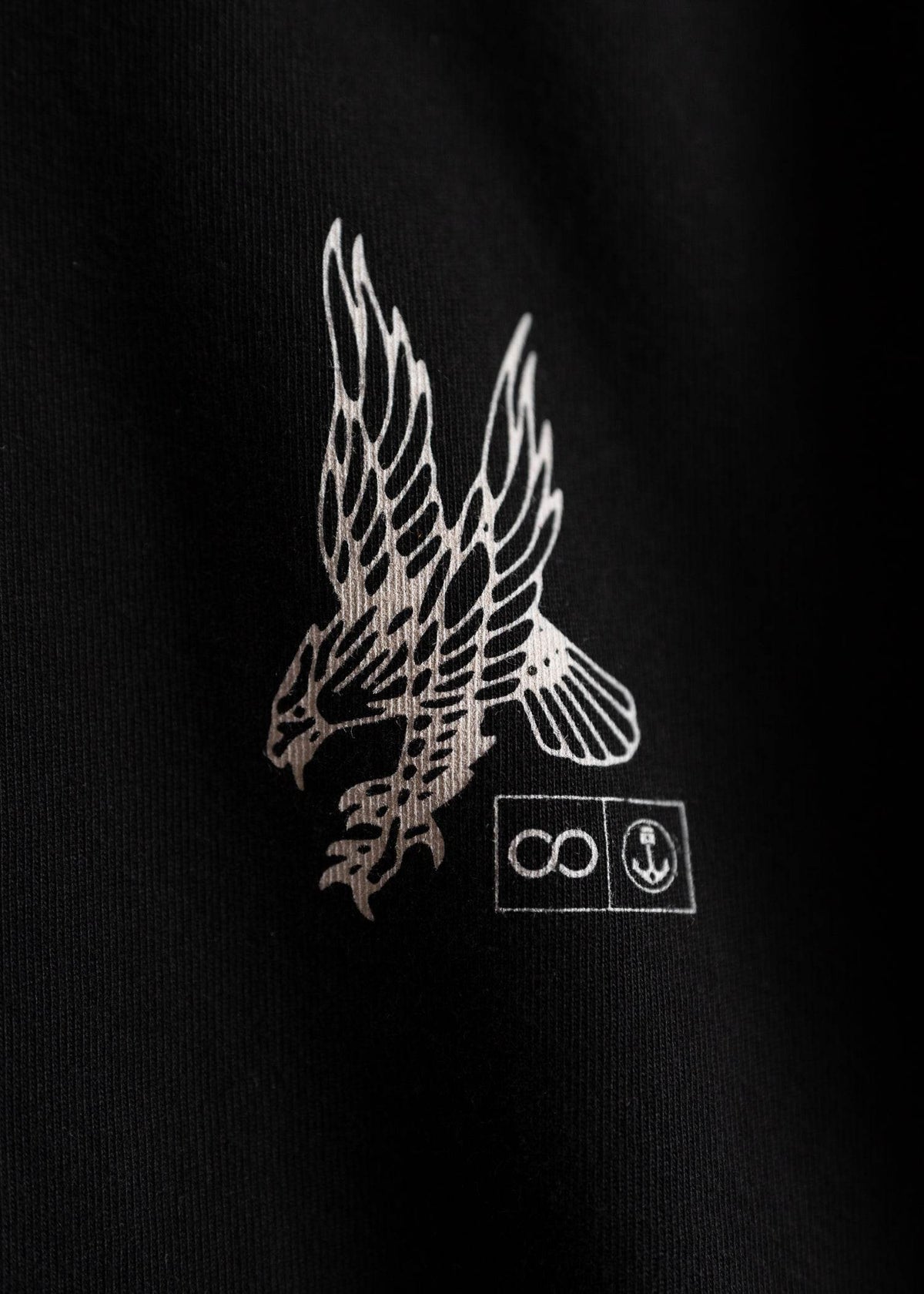 INR X Vahna Eagle Tee - Iron & Resin