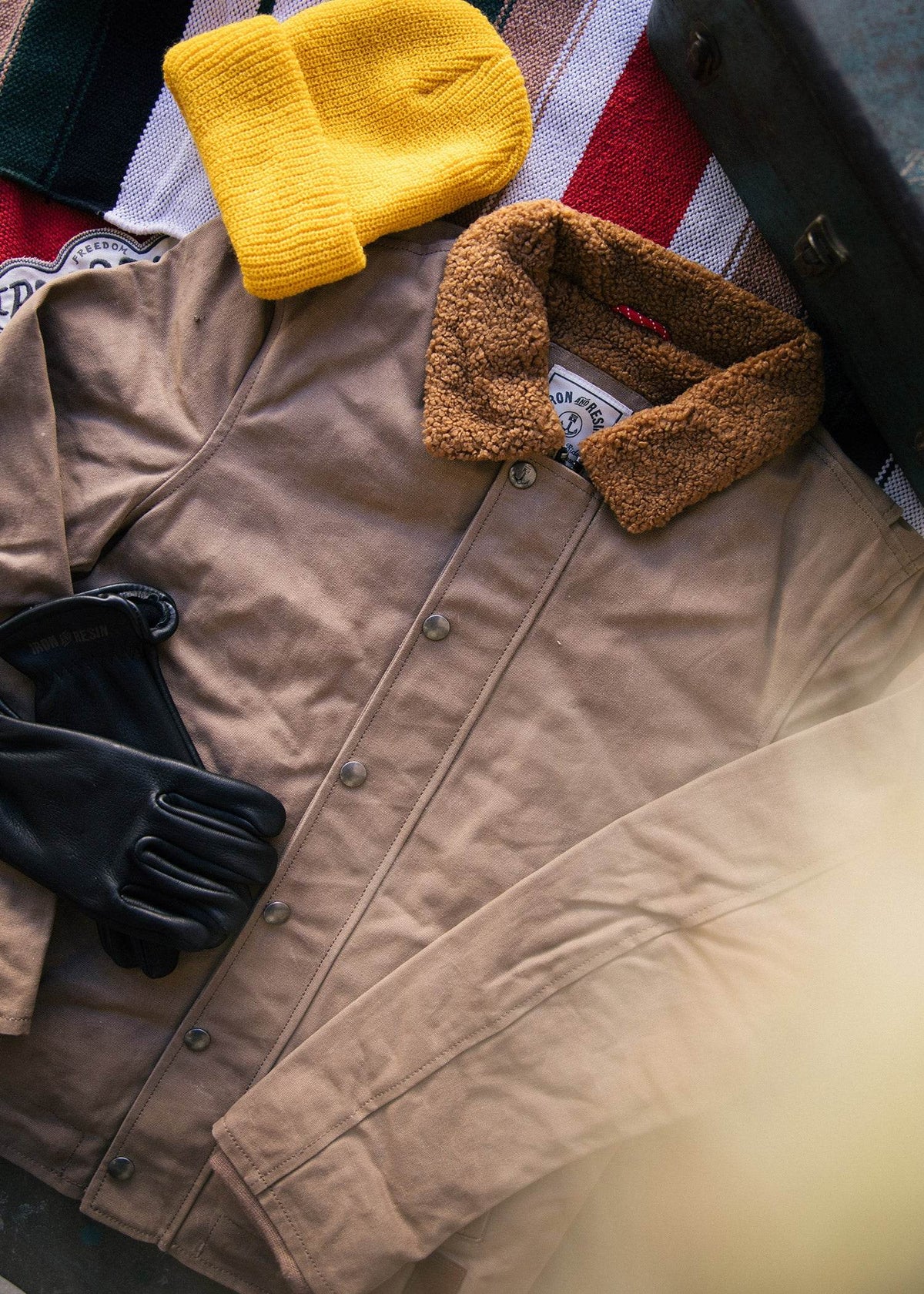 1st Gen Waxed Nautilus Jacket - Iron & Resin